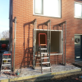 Oude voorgevel luxe aanbouw te Nijverdal