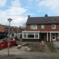 Vooraanzicht luxe aanbouw te Nijverdal